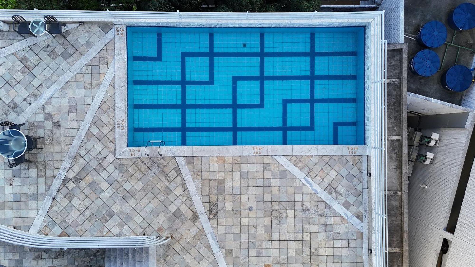 Flat No Condominio Metropolis - Ilha Do Leite 累西腓 外观 照片