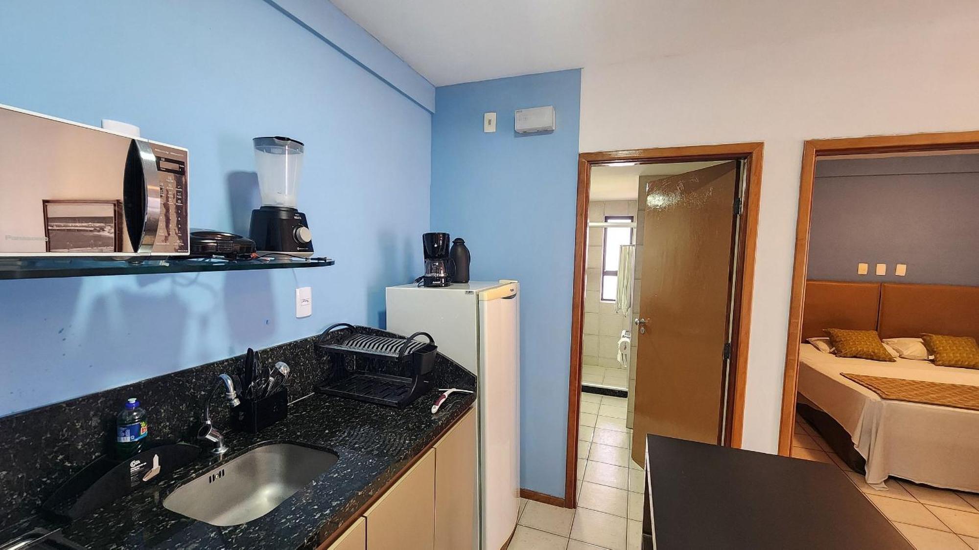 Flat No Condominio Metropolis - Ilha Do Leite 累西腓 外观 照片