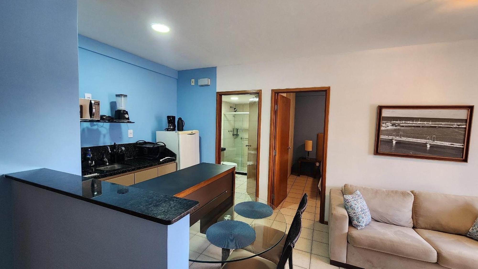 Flat No Condominio Metropolis - Ilha Do Leite 累西腓 外观 照片