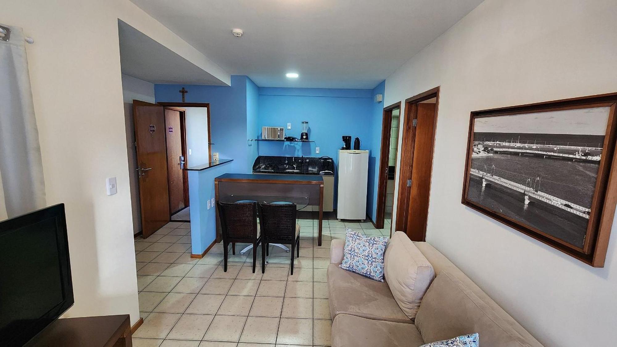 Flat No Condominio Metropolis - Ilha Do Leite 累西腓 外观 照片