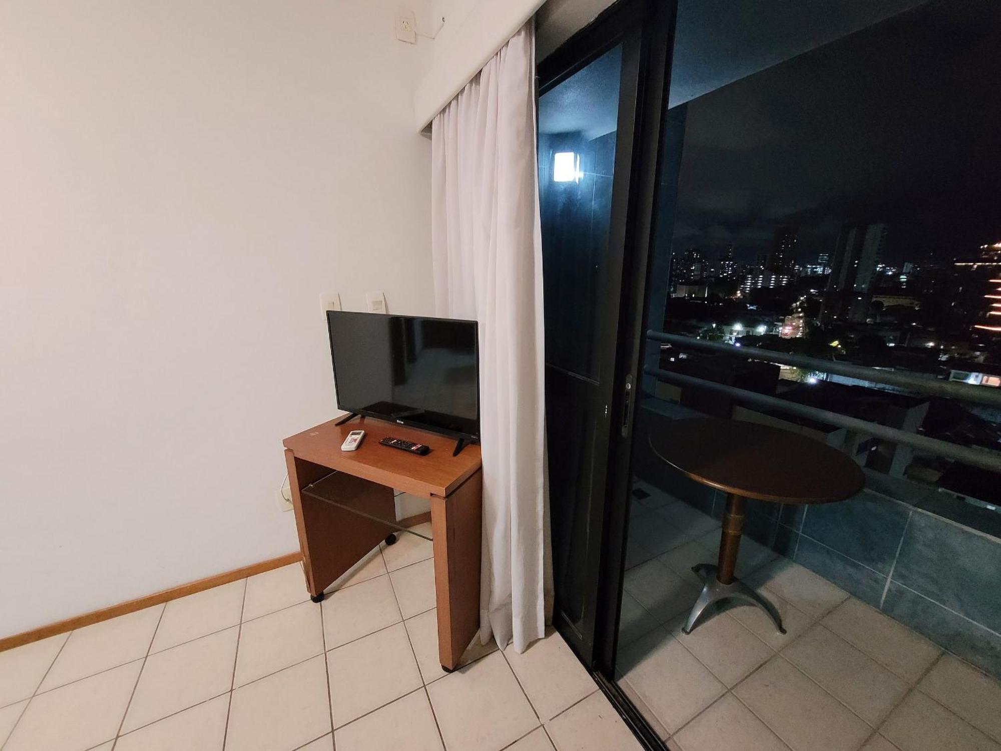 Flat No Condominio Metropolis - Ilha Do Leite 累西腓 外观 照片